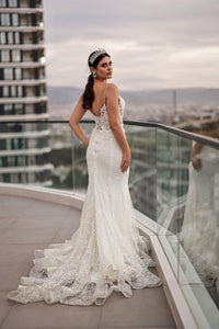 Starly Üç Boyut Dantelli Balık Gelinlik - The Bride's Bliss
