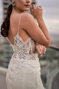 Starly Üç Boyut Dantelli Balık Gelinlik - The Bride's Bliss