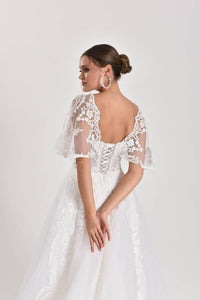 Butterfly Dantelli Helen A Kesim Gelinlik - The Bride's Bliss