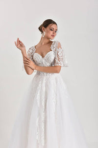 Butterfly Dantelli Helen A Kesim Gelinlik - The Bride's Bliss