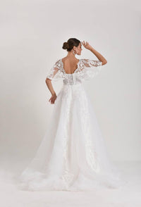 Butterfly Dantelli Helen A Kesim Gelinlik - The Bride's Bliss