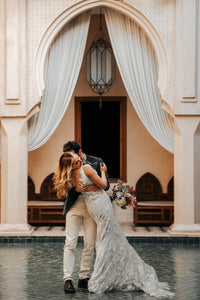 Nora Mariquine Fransız Dantel Balık Gelinlik - The Bride's Bliss